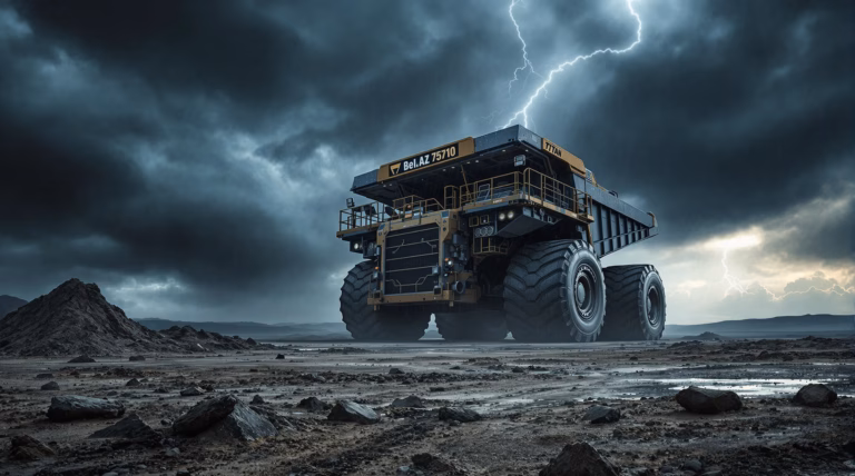 Największa wywrotka świata - BelAZ 75710 i jej imponujące osiągi 2 100013847 1742284645