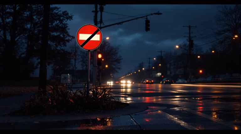 Znak B21 - Zakaz skręcania w lewo i jego znaczenie 4 100013963 1742288696